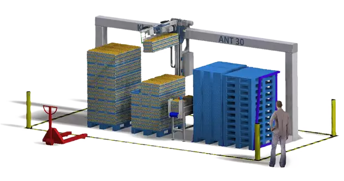 Palettiseurs oeuf consommation
